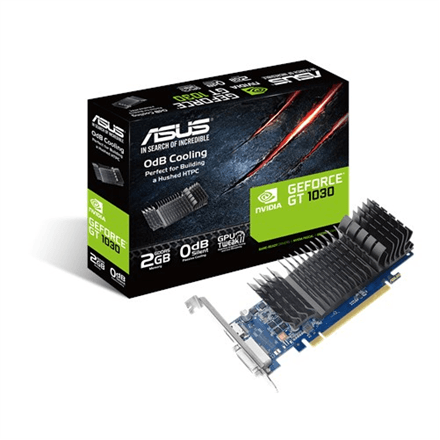 Видеокарта Asus GT1030-SL-2G-BRK 2 ГБ GDDR5, HDMI и DVI