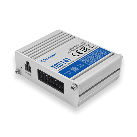 LTE Gateway: No WiFi, 4G, Input/Output, Micro USB | Teltonika | LTE Gateway | TRB141 | No Wi-Fi | Ethernet LAN (RJ-45) ports 0 | Mesh Support No | MU-MiMO No | 2G/3G/4G | Antenna type 1 x SMA for LTE | 1 x Virtual network interface via micro USB