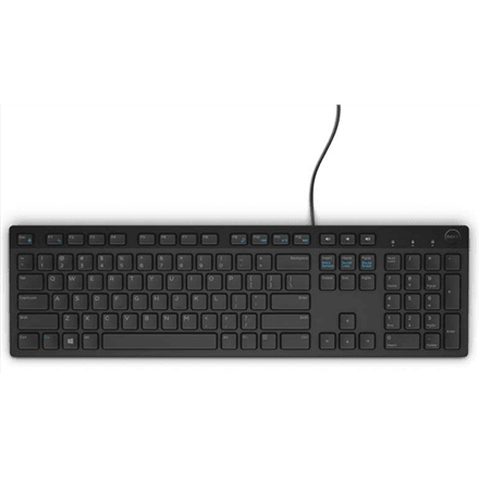 Dell KB216 RTL must juhtmega multimeedia klaviatuur
