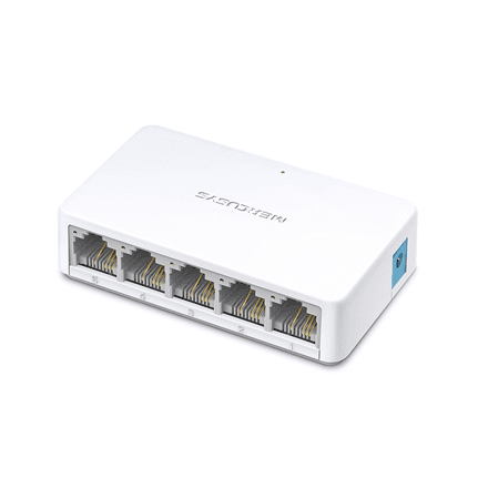Mercusys MS105 5-pordiline switch, 10/100 Mbit/s, lauale