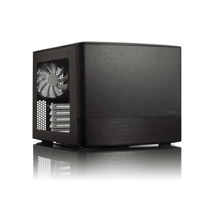 Fractal Design | NODE 804 | Side window | 2 - USB 3.0Audio in/outPower button with LED (white)HDD activity LED (white) | Micro ATX | Black