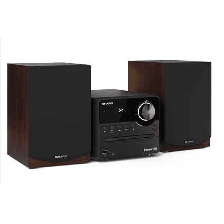 Muusikakeskus Sharp XL-B512(BR), CD, Bluetooth, pruun