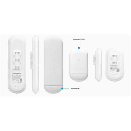 Pääsupunkt Ubiquiti NanoStation 5AC Loco, 5 GHz, välitingimustesse