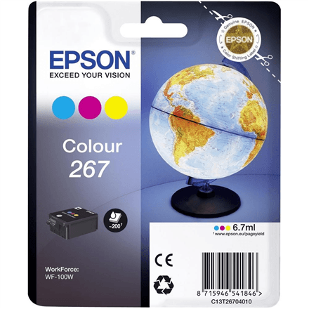 Epson 267 ink cartridge, multicolour, 200 pages