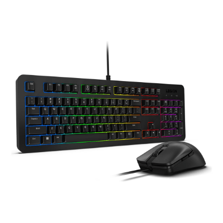 Lenovo Legion KM310 RGB Gaming Keyboard and Mouse Set Wired Black