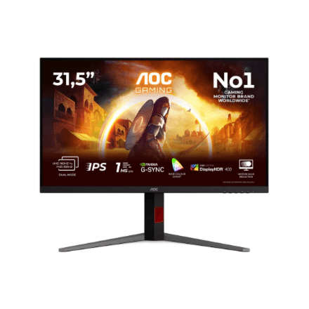 AOC U32G4U 32" Fast IPS 4K 160 Hz mängurikuvar