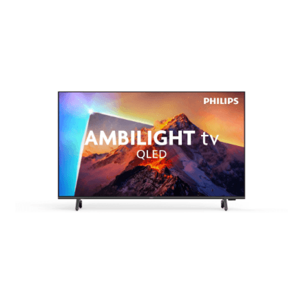 Телевизор Philips 50PQS8611/12 50" 4K QLED Ambilight, чёрный