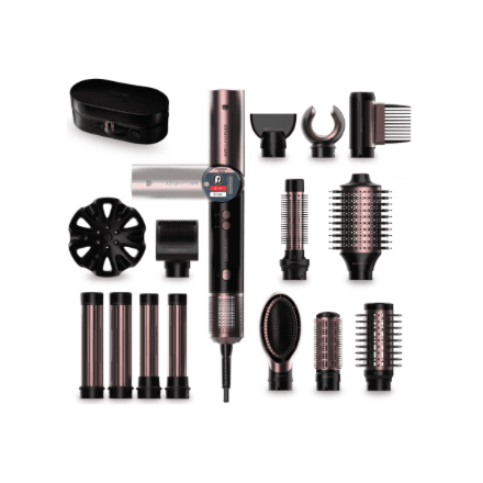 Multistailer Cecotec AirGlam 14in1 Flex Black, 1400 W, must