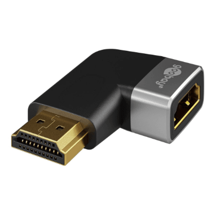 Угловой переходник HDMI Goobay, 270°, горизонтальный, 8K 60 Гц, 72012