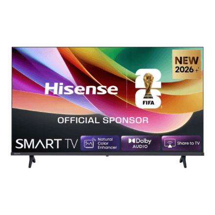 Hisense 32A4S 32-tolline HD nutiteler VIDAA-ga, must