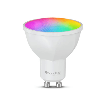 Nanoleaf Essentials Matter Wi-Fi Smart Bulb | GU10 | 5 W | RGBCW | Bluetooth, Thread