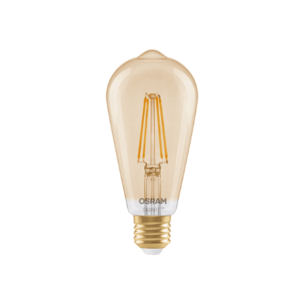 Nutipirn Osram SMART+ Matter Filament Classic Edison 53 Gold, E27, 6 W