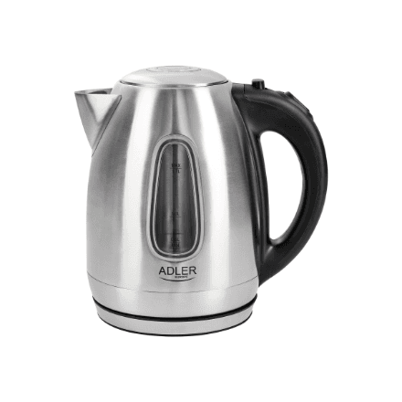 Adler AD 1223 electric kettle, 1.7 L, 2200 W, stainless steel