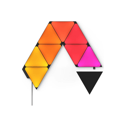Valguspaneel Nanoleaf Shapes Black Triangles Starter Kit (9 panels)