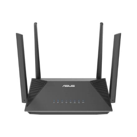 Asus | AX1800 AiMesh Wireless Router | RT-AX52 | 802.11ax | 10/100/1000 Mbit/s | Ethernet LAN (RJ-45) ports 3 | Mesh Support Yes | MU-MiMO No | No mobile broadband | Antenna type External