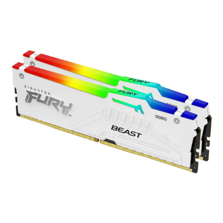 Kingston FURY Beast RGB 32 GB DDR5 6000 MHz EXPO white kit