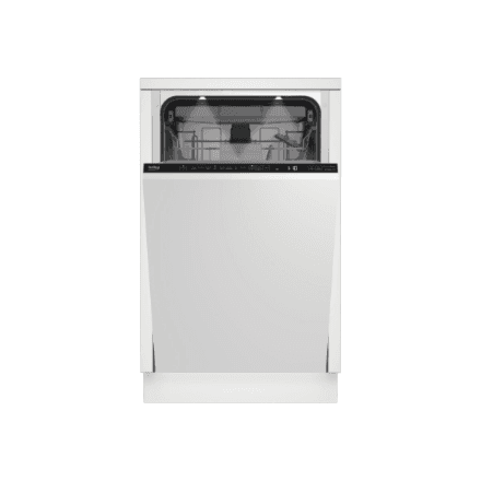 Integreeritav nõudepesumasin Beko BDIS38040Q, 10 komplekti, 45 cm, valge