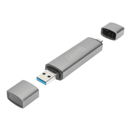 Kaardilugeja Digitus DA-70886, USB 3.0 / USB-C