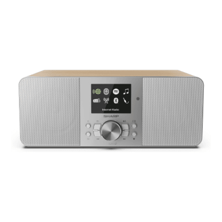 Sharp DR-I740(GY) Lisbon Stereo Smart Radio, Internet/DAB+/FM, Grey