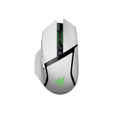 Razer Basilisk V3 Pro 35K Wireless Gaming Mouse, White, 35,000 DPI