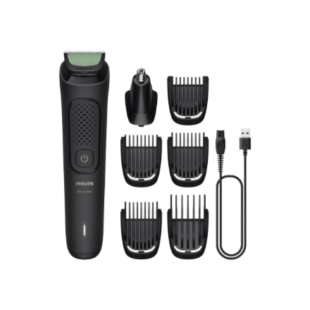 Philips MG3920/15 Series 3000 All-in-One trimmer, juhtmevaba, must