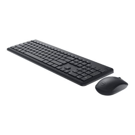 Dell KM3322W juhtmeta klaviatuur ja hiir, must