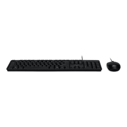 Acer Combo 100 Keyboard and Mouse Set Wired Black