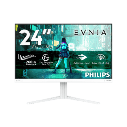 Philips Evnia 24M2N3201PL gaming monitor, 24″ Fast IPS, FHD, 260 Hz