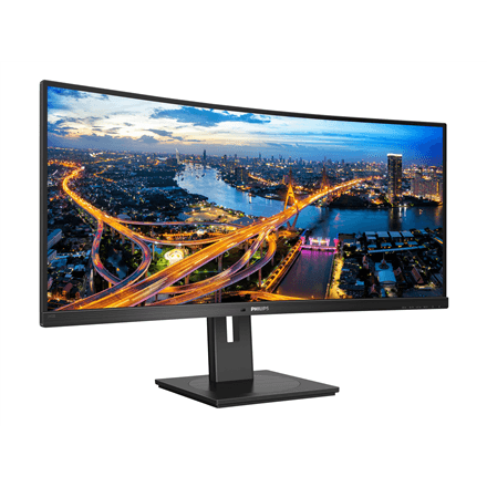 Philips | Curved UltraWide | 345B1C | 34 " | VA | WQHD | 21:9 | 100 Hz | 5 ms | 3440 x 1440 | 300 cd/m² | HDMI ports quantity 1 | Black | Warranty 24 month(s)