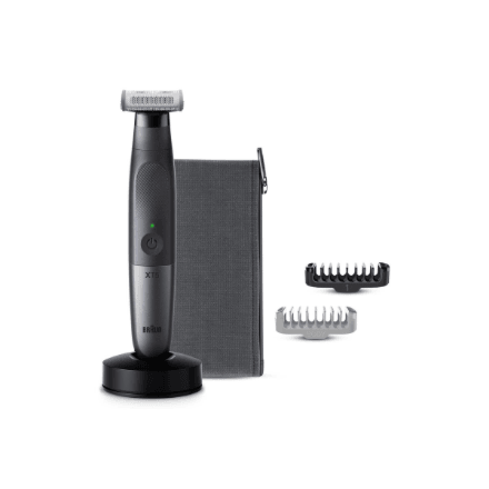 Braun Face and Body Hair trimmer | XT5300 Series XT5 | Cordless | Wet & Dry | Number of length steps 6 | Black/Silver