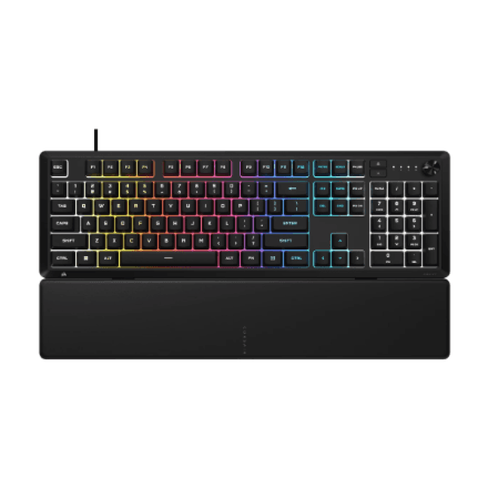 Corsair Skiff 100 gaming keyboard, membrane, 10-zone RGB