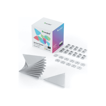 Valguspaneel Nanoleaf Shapes Black Mini Triangles Expansion Pack (10 panels)