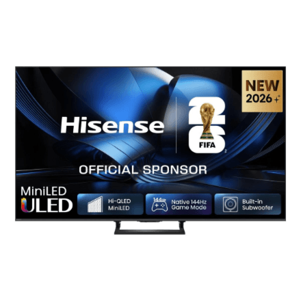 Hisense 55U7SE 55-tolline 4K ULED nutiteler VIDAA-ga, must