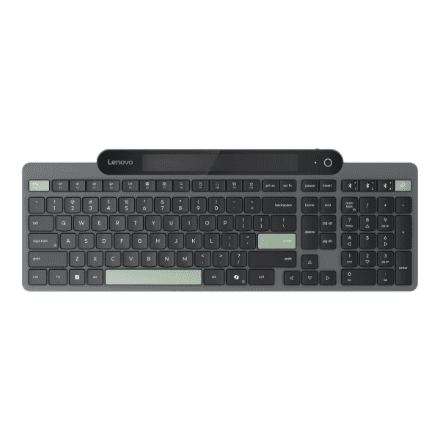 Lenovo Self-Charging Bluetooth Keyboard Black US Euro
