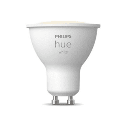 Philips Hue Smart Spotlight smart bulb, GU10, 4.2 W, soft warm white