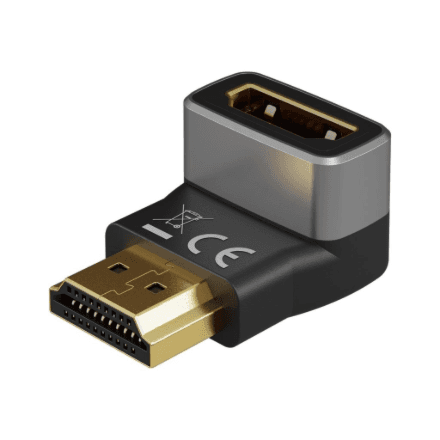 Угловой переходник HDMI Goobay, 270°, вертикальный, 8K 60 Гц, 72011