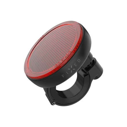 Fixed Tag Reflector Smart Tracker with Find My, Apple, Black