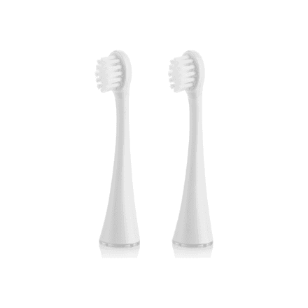 ETA070690100 kids' toothbrush heads, 2 pcs, white