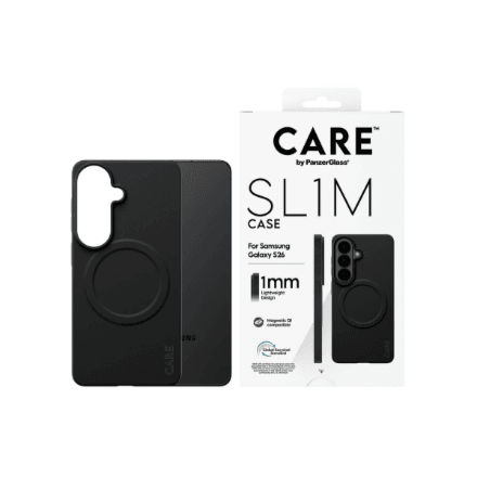 CARE by PanzerGlass SL1M Case Black Samsung new Galaxy S26 | PanzerGlass