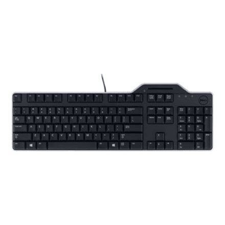 Dell KB813 must nutikardi lugejaga klaviatuur
