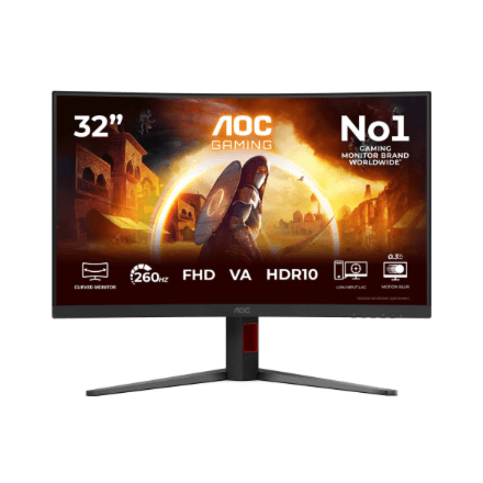 AOC C32G4Z 32" VA Full HD 240 Hz mängurikuvar