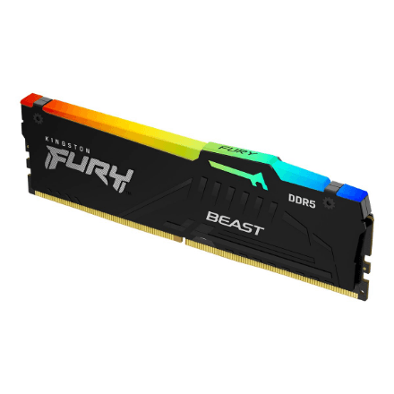 Kingston FURY Beast RGB 8 GB DDR5 6000 MHz EXPO mälumoodul