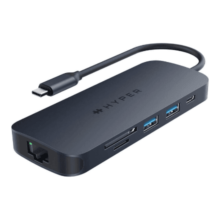 USB-C jagaja Hyper HyperDrive Next, 8 porti, PD 140 W
