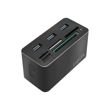 LogiLink CR0046 USB-C Mini dock, black