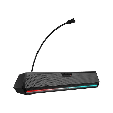 Edifier G1500 BAR gaming speaker with RGB lighting, 5 W, black