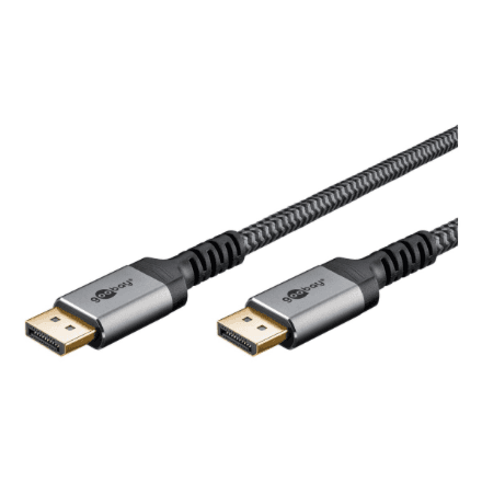Goobay 75680 DisplayPort 2.0/2.1 cable, 54 Gbit/s, 2 m
