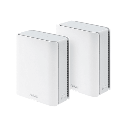 Asus | Tri-band WiFi 7 Smart AiMesh Router | ZenWiFi BT10 (2pk) | 802.11be | 18000 Mbit/s | Ethernet LAN (RJ-45) ports 3 | Mesh Support Yes | MU-MiMO No | 4G/5G | Antenna type Internal | 1