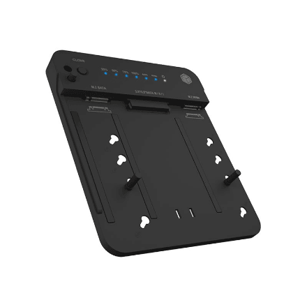 Raidsonic | Icy Box IB-2915MSCL-C31 Docking & CloneStation for M.2 NVMe & M.2 SATA SSD & 2.5”/3.5” SATA SSD/HDD