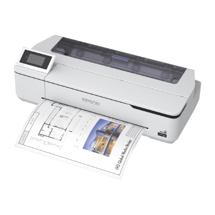 Epson SC-T3100N Large Format Inkjet Printer, Wi-Fi, A1, White