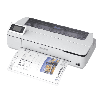 Широкоформатный принтер Epson SC-T3100N, A1, Wi-Fi, белый